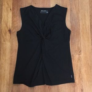 Eddie Bauer Girl On the Go Twist-Front Tank NWOT